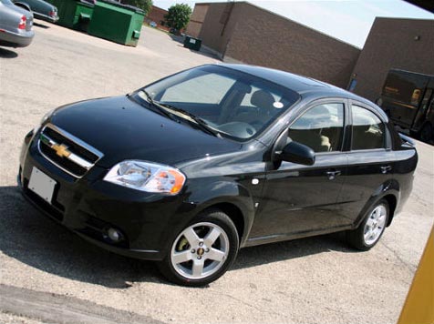 Our clients' favourite rent-a-car: the Chevrolet Aveo